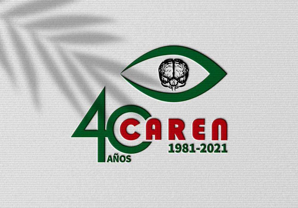 logo 40 aniversario caren